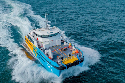 CMB.TECH Receives Dual-Fuel Hydrogen Crew Vessel