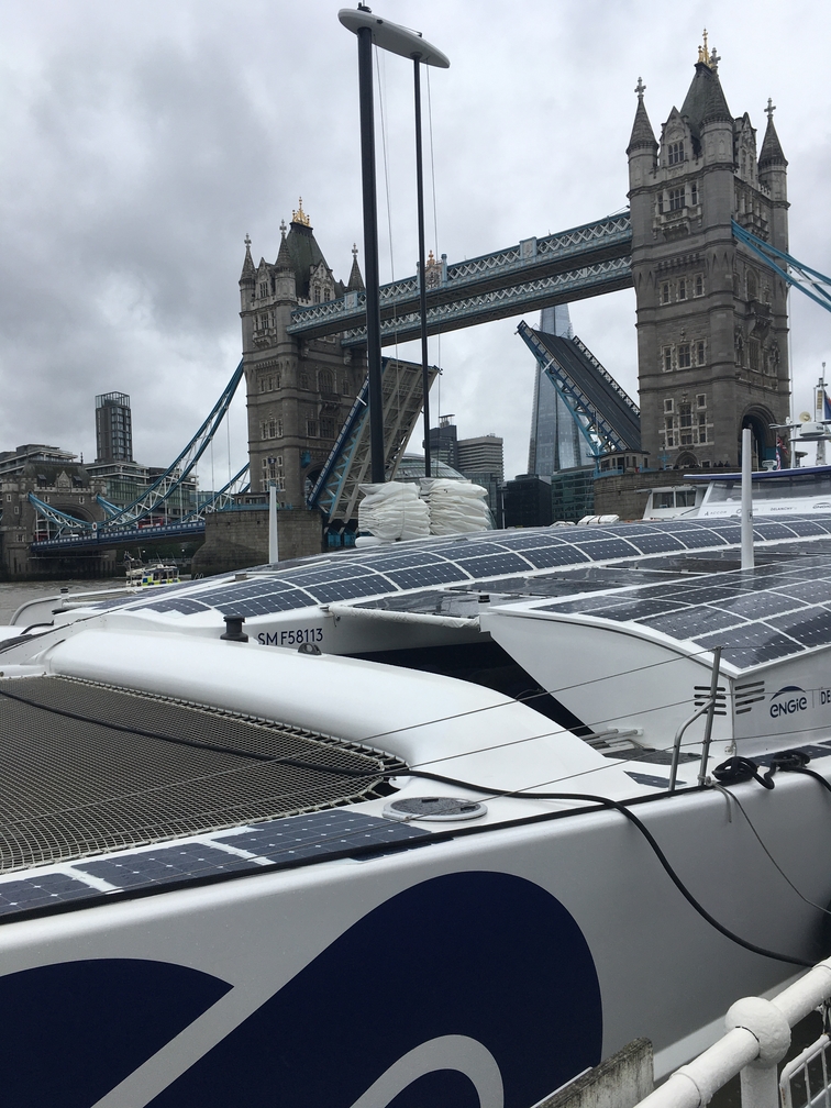 Experimental Catamaran is Alternative Fuels' Testbed