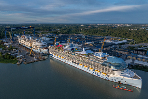 Royal Caribbean Secures Meyer Turku Shipbuilding Slots Through 2036