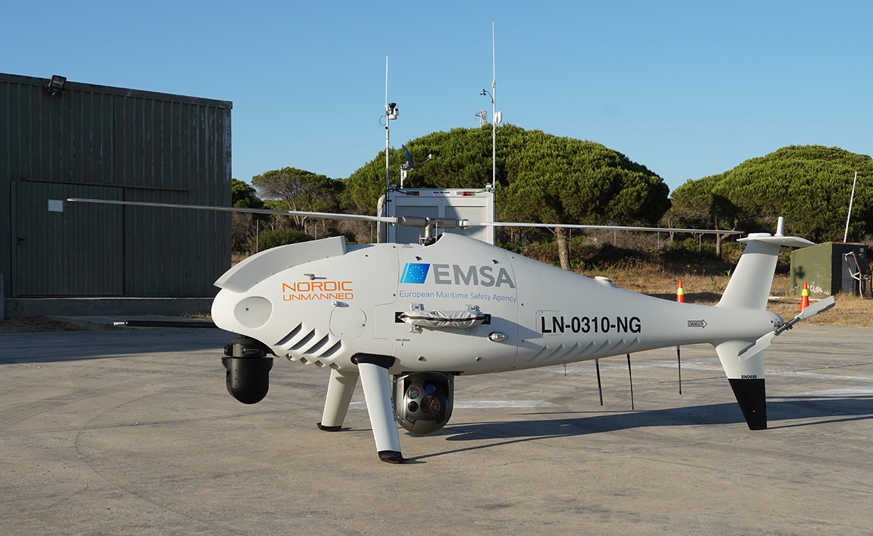 Sulfur Sniffer Drone Deployed in Strait of Gibraltar