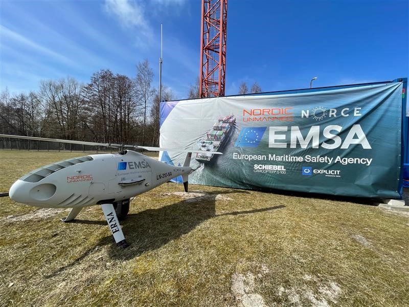 Lithuania Takes On EMSA Drone for Marine Sulfur Emissions Monitoring
