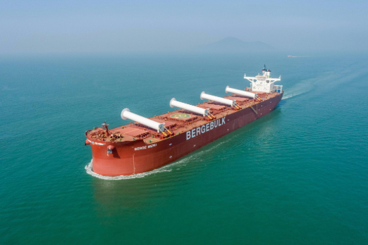 Anemoi Installs Rotor Sails on Second Berge Bulk Vessel
