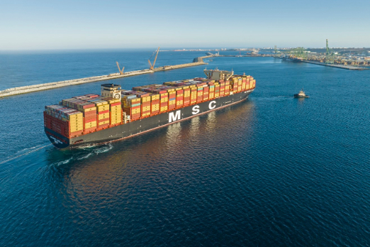 MSC Partially Resumes Suez Canal Transits