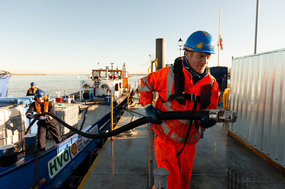 Biofuel Storage Tanks Added in London for Inland Shipping