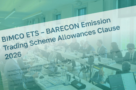 BIMCO Adopts ETS Allowances Clause While Biofuel Clause Put Under Review