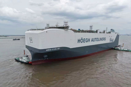 Hoegh Autoliners Takes Delivery of Ammonia-Ready Ship