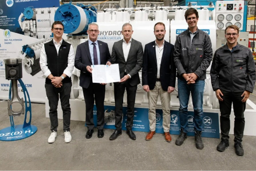 LR Approves First 100% Hydrogen-Fuelled Marine Engine