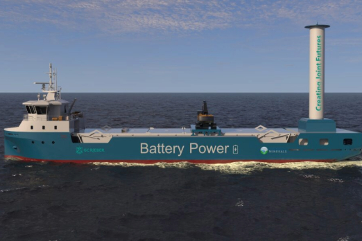 GC Rieber Shipping Secures Grant for Battery-Powered Ship