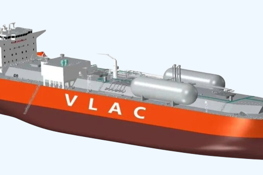 Jiangnan Starts Building Very Large Ammonia Carrier