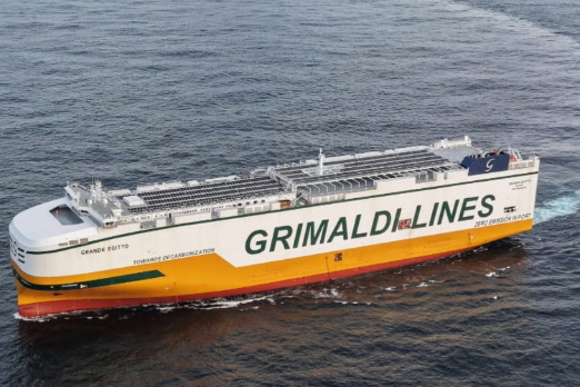 Grimaldi Adds 14th Ammonia-Ready PCTC to Fleet