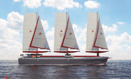 Grain de Sail to Build World's Largest Pure Sailing Containership