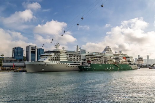 TotalEnergies Complete First Asia Pacific Cruise Ship LNG Bunkering