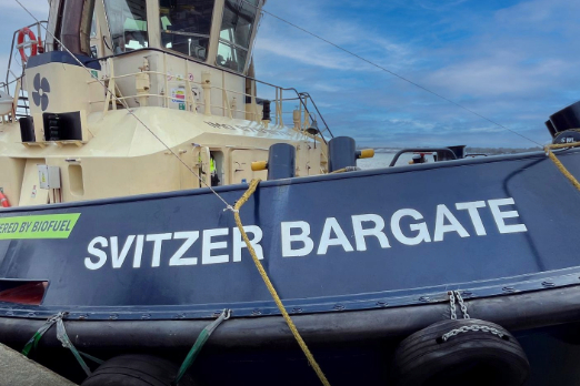 Svitzer's Tugboat Takes on HVO100 Biofuel at Port of Southampton