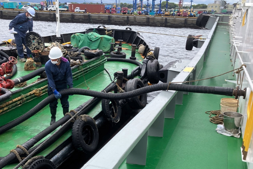 Kamei Conducts Japan's First Ship-to-Ship HVO100 Biofuel Supply