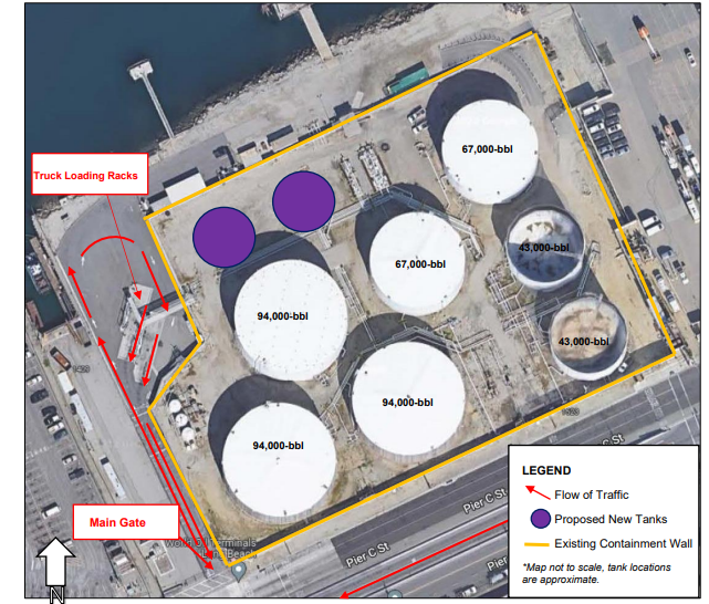 Marine Fuel Storage Expansion Planned at Port of Long Beach