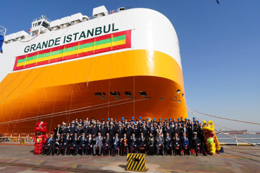 Italy's Grimaldi Takes Delivery of Ammonia-Ready Ship from China