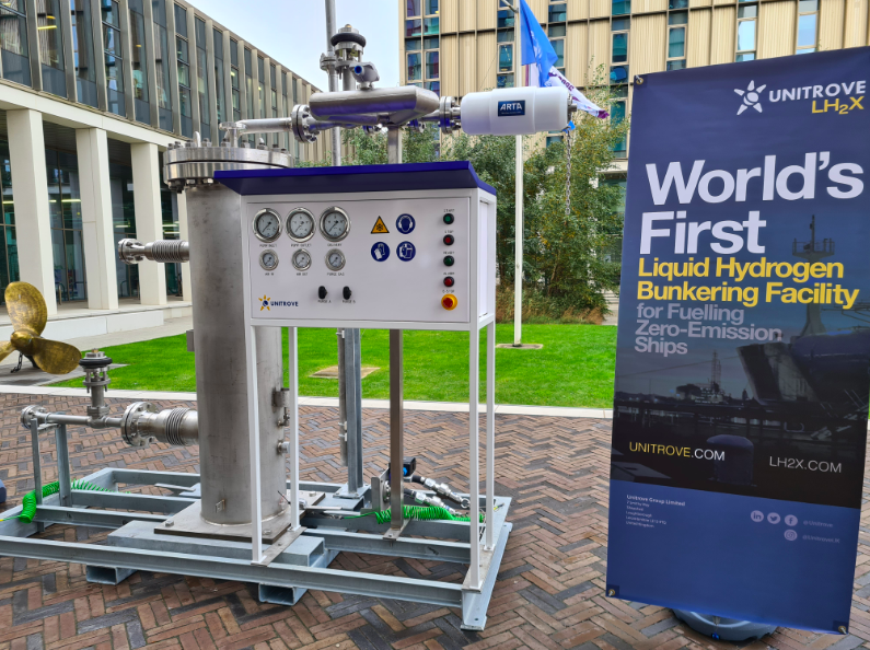 Mobile Hydrogen Bunkering Facility Wins UK Govt Backing