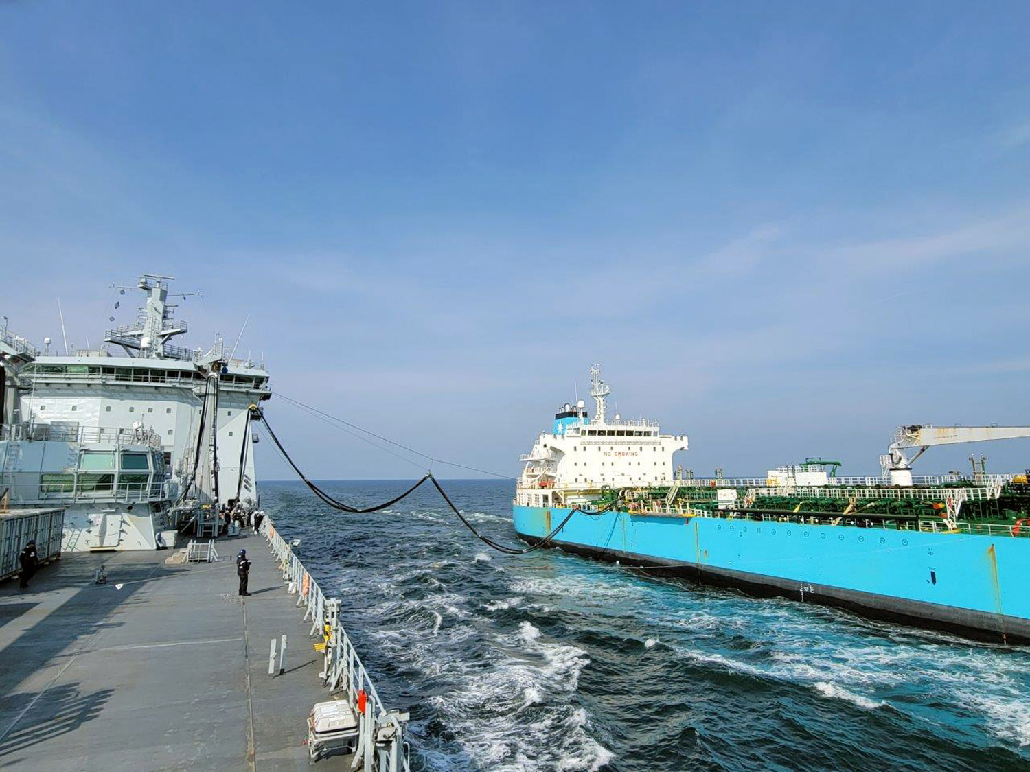 UK's Royal Navy Mulls Using Commercial Tankers to Bunker Warships
