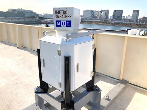 MOL Installs Long-Range Wind Measurement System on Ro-Ro Vessel