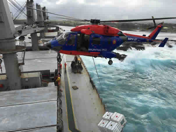 Grounded MV Benita's Bunkers to be Removed by Helicopter