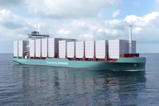 MMMCZCS Unveils 3,500 TEU Ammonia Vessel Blueprint