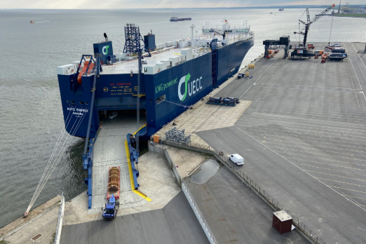 UECC Sees Sharp Drop in CO2 Emissions on Bio-LNG Use