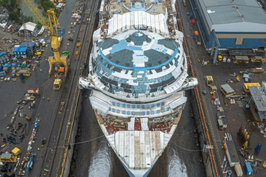 Royal Caribbean's Third LNG-Capable Cruise Ship Launched