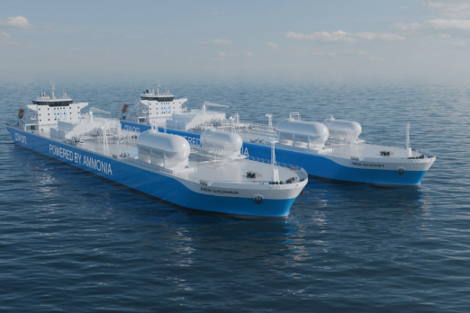 Navigator and Amon to Build Ammonia-Fuelled Gas Carriers