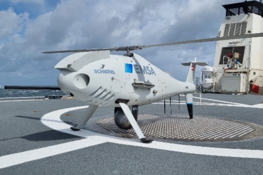 EMSA Deploys Drone for Marine Emissions Monitoring in North Sea
