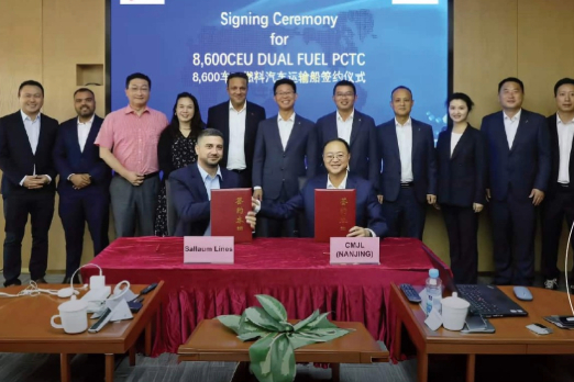 Sallaum Lines Orders LNG Dual-Fuel Vessel in China