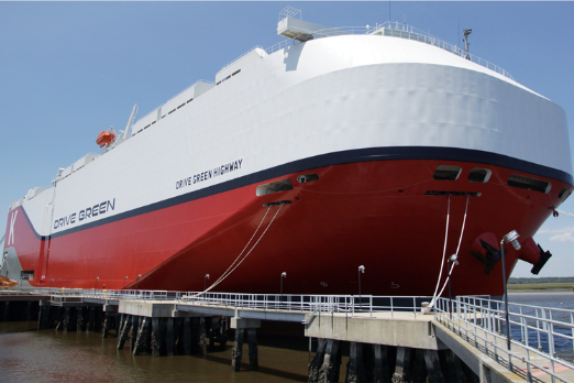 K Line Orders Four LNG Dual-Fuel Car Carriers