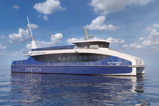 Incat Crowther and Switch Maritime to Develop Hydrogen-Fuelled Ferry for New York