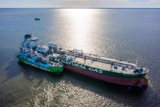 Sovcomflot Vessel in Russia's First LNG Bunker Operation