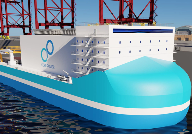 Core Power Signs Deal to Develop Floating Nuclear Power Plant
