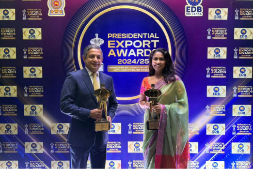 Bunker Supplier Lanka Marine Wins Two Sri Lankan Presidential Export Awards