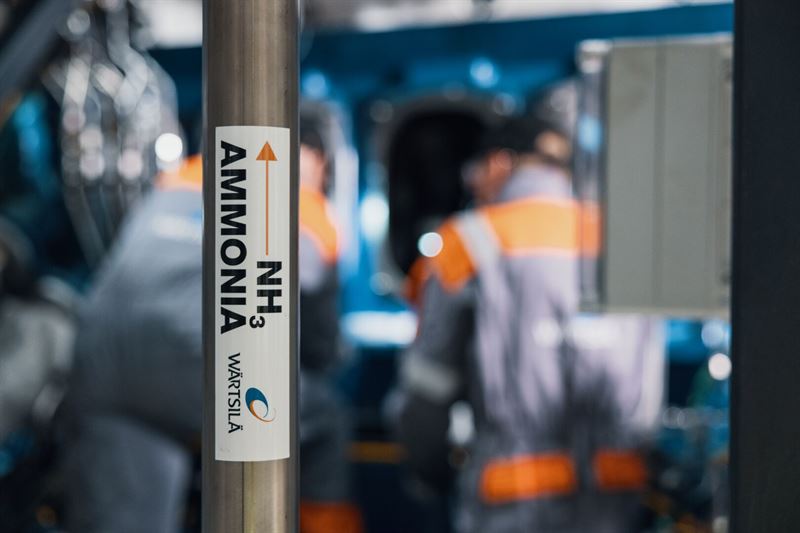Wärtsilä Launches Ammonia Fuel Supply System