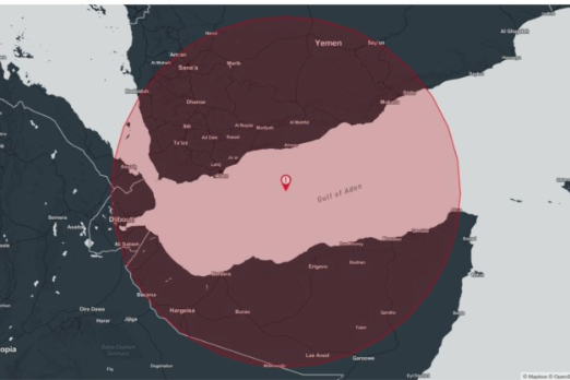 Houthis Claim Ship at Risk of Sinking After Gulf of Aden Attack