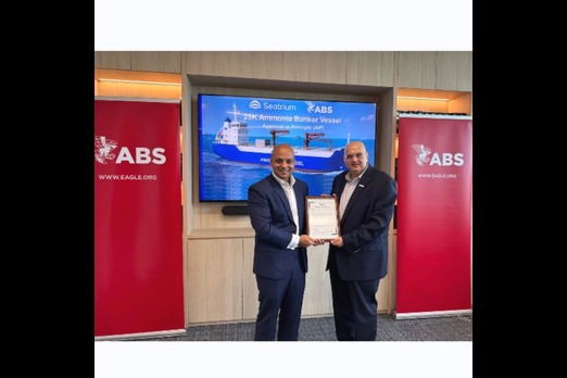 Seatrium Gets ABS Nod for Ammonia Bunker Vessel