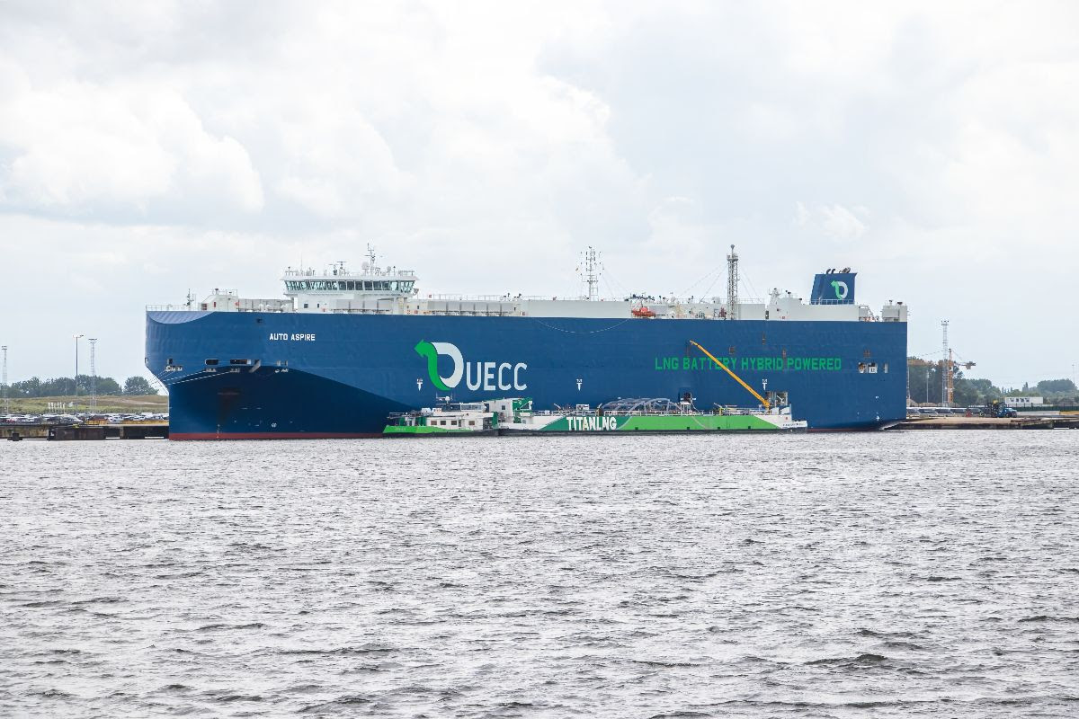 UECC Signs Bio-LNG Deal With Titan