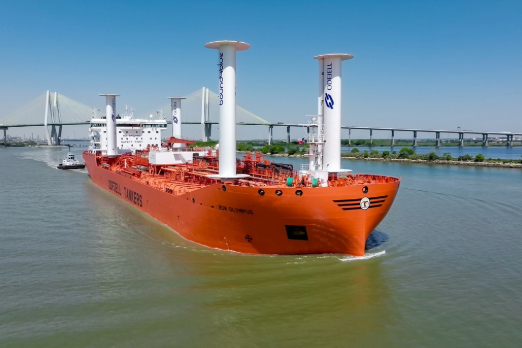 Suction Sails Exceed Expectations, Saving 5 Mt/Day of Bunkers: Odfjell