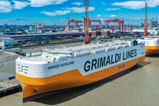 Grimaldi Expands Ammonia-Ready Fleet with New Car Carrier