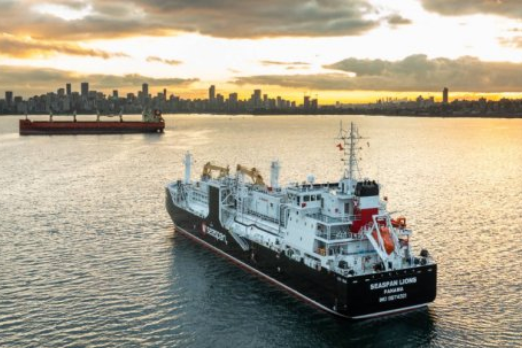 Seaspan Energy Reaches 150 LNG Bunkering Operations