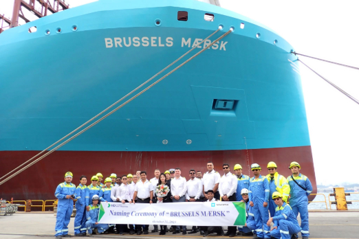 Maersk Adds New Methanol-Fuelled Boxship to Fleet