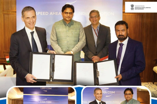 CMA CGM Confirms Order for Six LNG-Fuelled Boxships with Indian Shipyard